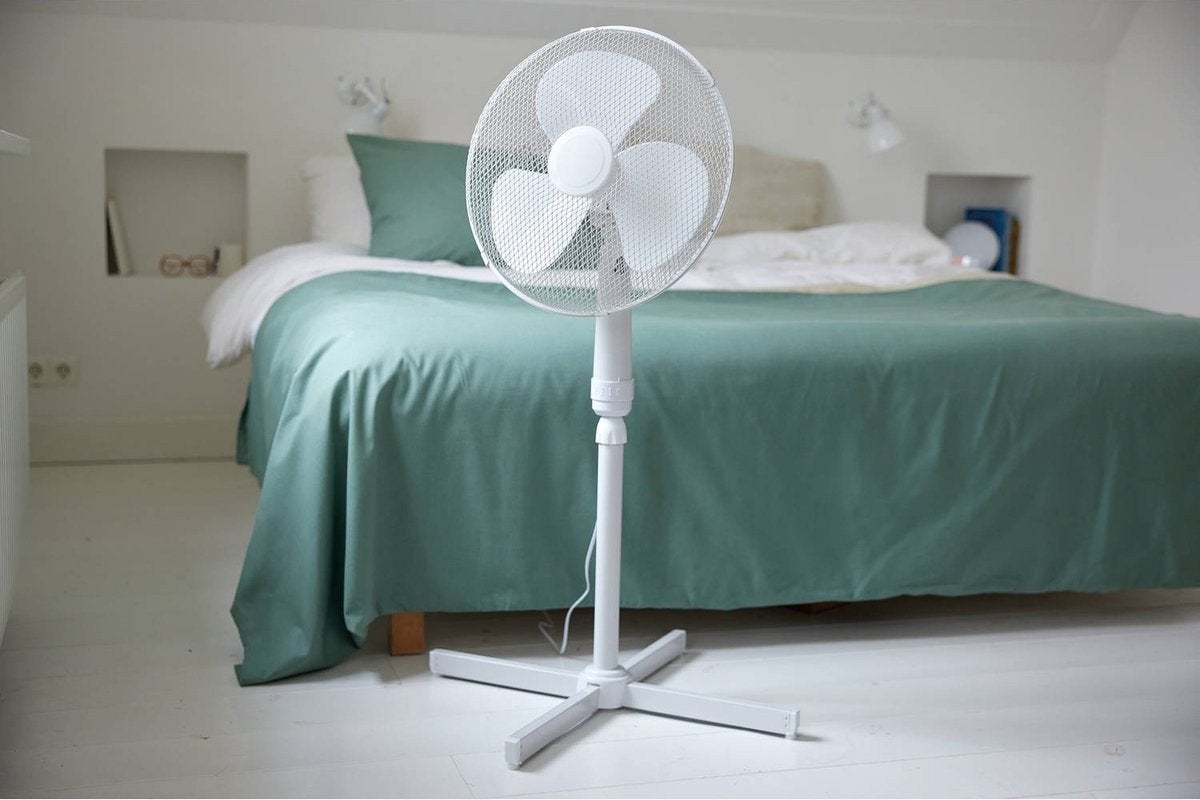 Ventilator  - Nieuw!! Wit - Perfect voor de warme dagen!, Witgoed en Apparatuur, Ventilatoren, Ophalen, Nieuw, Statiefventilator
