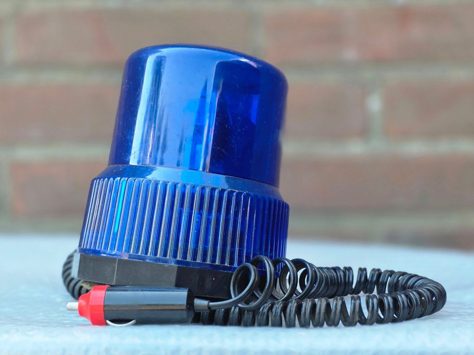 Blauwe zwaailamp zwaailicht 12v magneetvoet, Ophalen of Verzenden, Nieuw