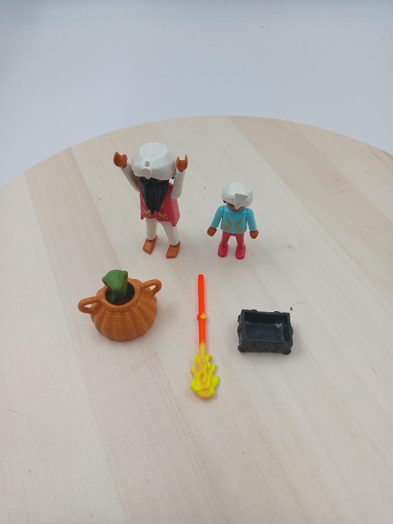 Playmobil slangenbezweerders, Ophalen of Verzenden, Gebruikt