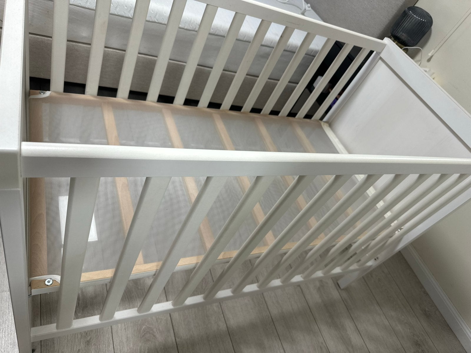 Ledikant voor Baby, Ophalen of Verzenden, Gebruikt, Ledikant