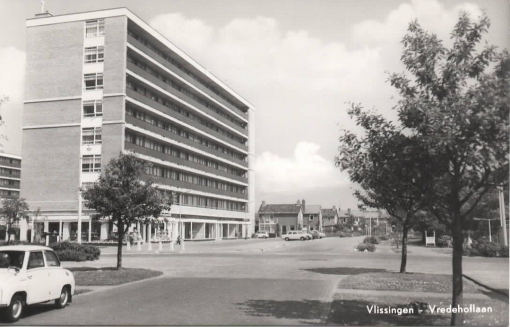 Vlissingen Vredehoflaan, Verzenden, 1960 tot 1980, Ongelopen, Zeeland