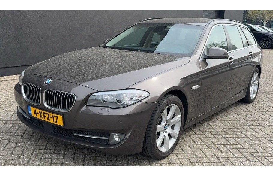 BMW 5-serie Touring 520i High Executive | FULL OPTIONS | RIJ, Automaat, Euro 5, Gebruikt, Beige