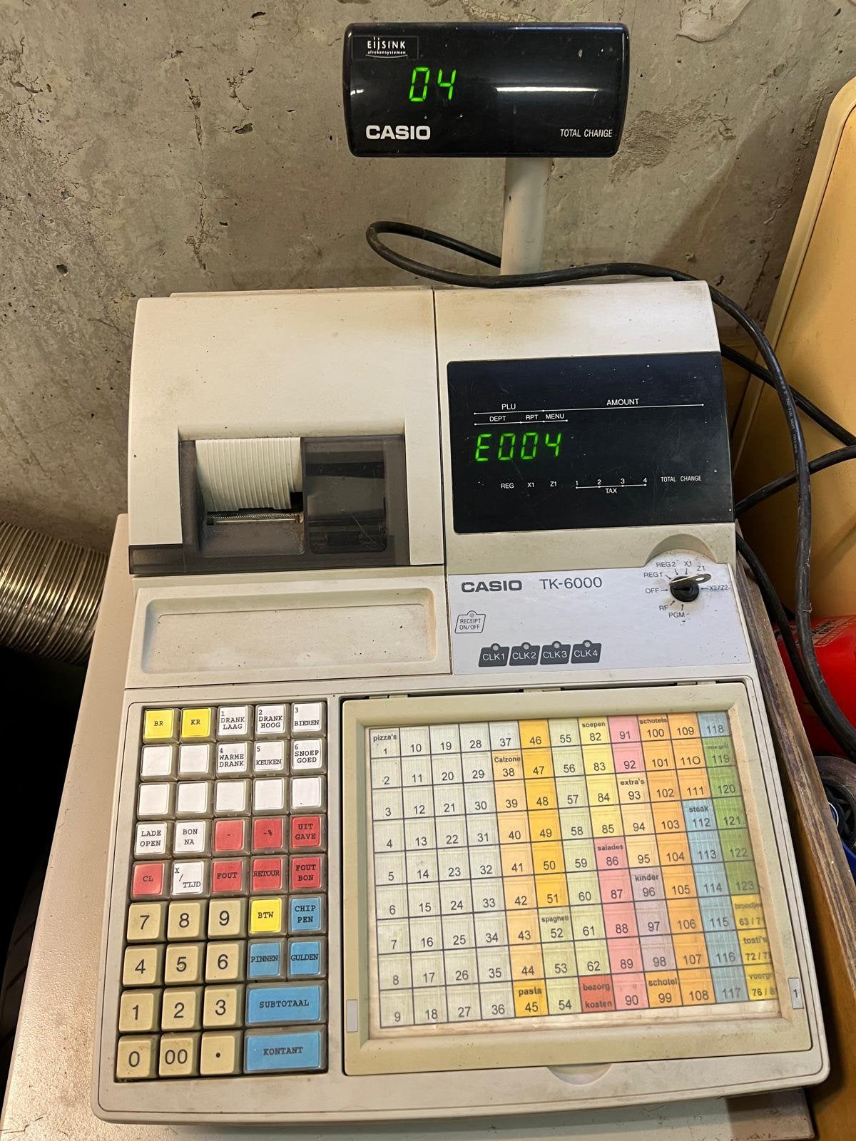 Casio TK-6000 kassa / kassasysteem, Ophalen of Verzenden, Overige typen