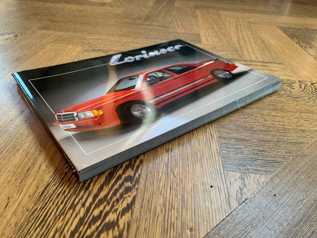 Zeer grote dikke catalogus Mercedes-Benz Lorinser 1984 izgs!, Zo goed als nieuw, Mercedes-Benz, Mercedes, Ophalen of Verzenden
