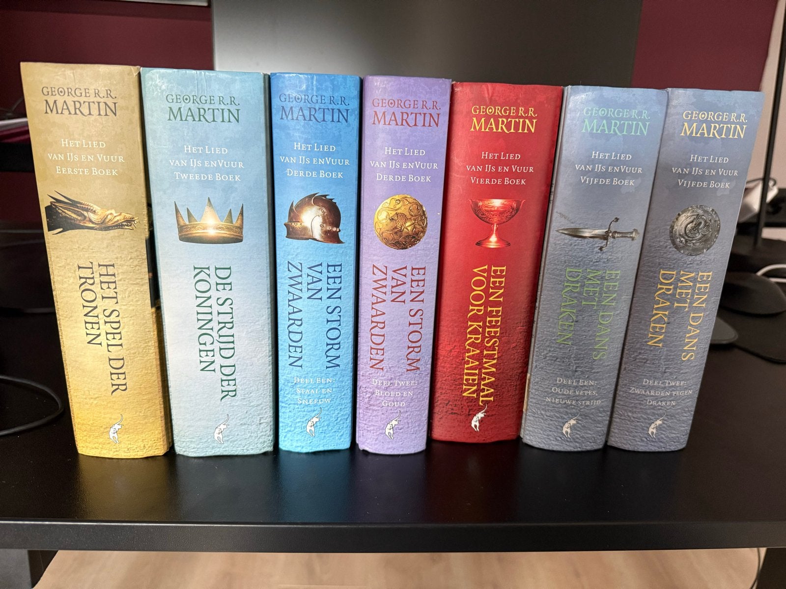 Het Lied van IJs en Vuur - Complete Hardcover Serie (NL), Boeken, Ophalen of Verzenden, Zo goed als nieuw