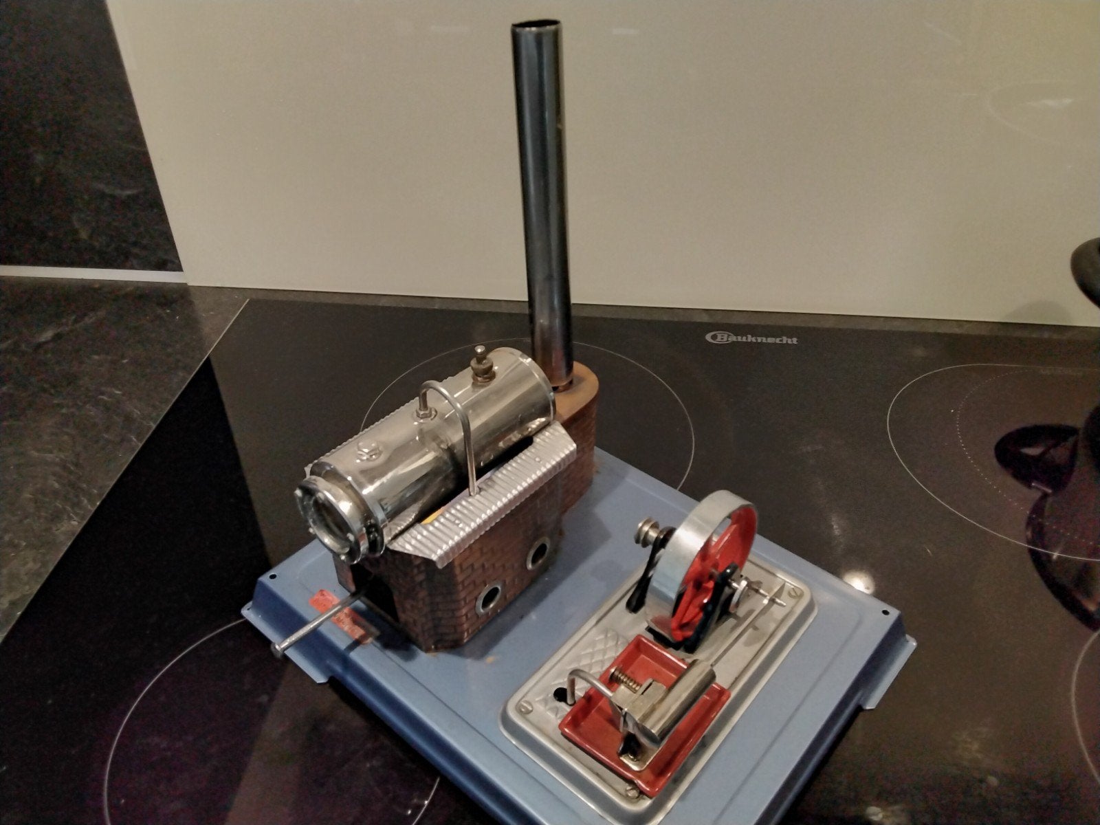 Wilesco D8 Stoommachine - Werkend en in goede staat, Ophalen of Verzenden, Groter dan 1:32