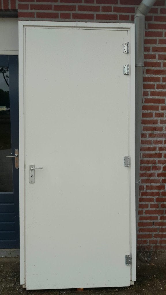 kozijn met deur, Ophalen, 120 cm of meer, Binnendeur, 200 tot 215 cm