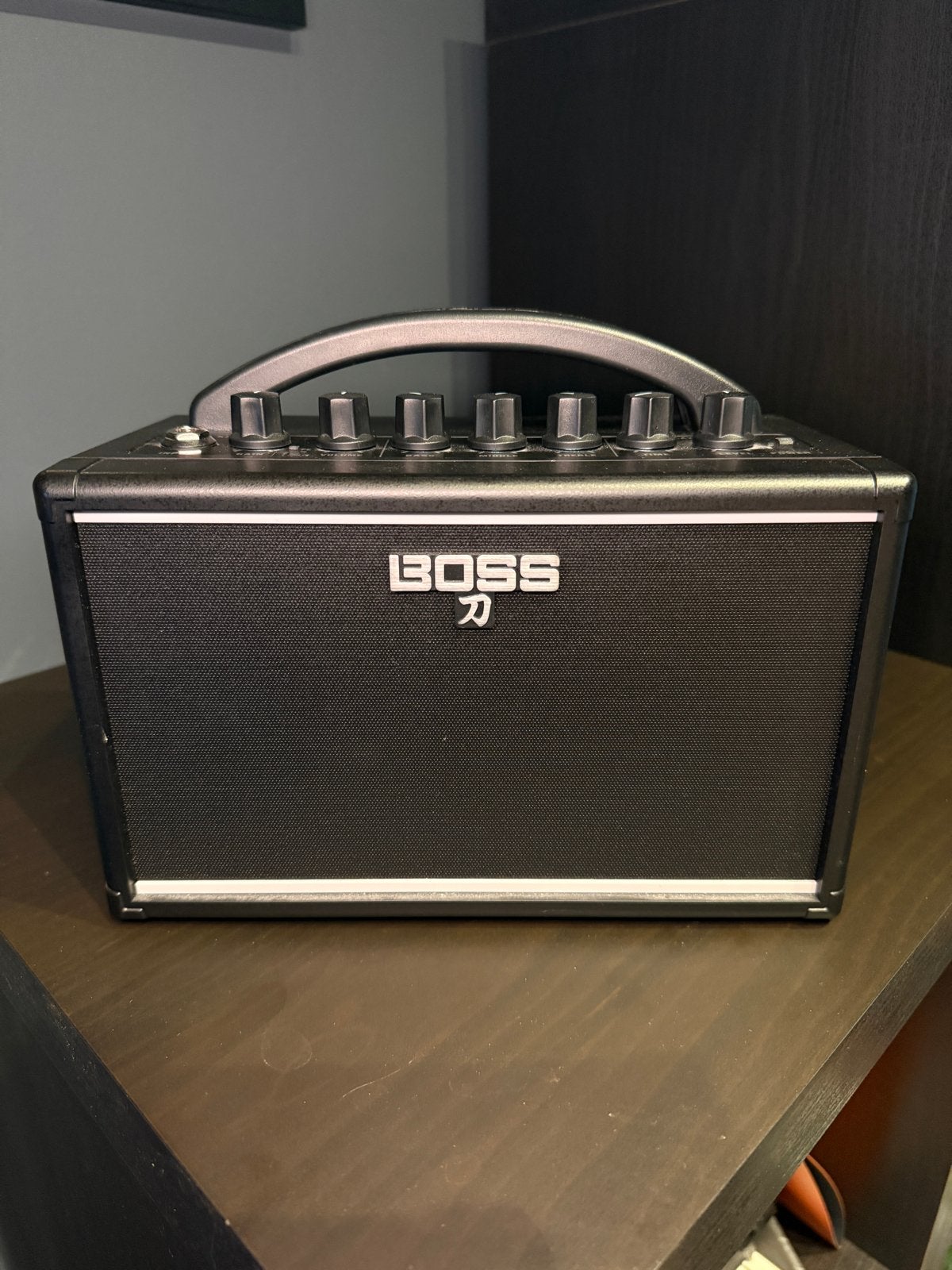 Boss Katana Mini gitaarversterker, Ophalen of Verzenden, Zo goed als nieuw, Gitaar, Minder dan 50 watt