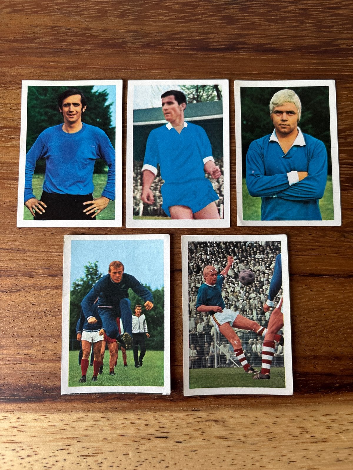 Vintage PSV Voetbalplaatjes - Willy van der Kuijlen e.a., Ophalen of Verzenden, Gebruikt, Stickers en Plaatjes