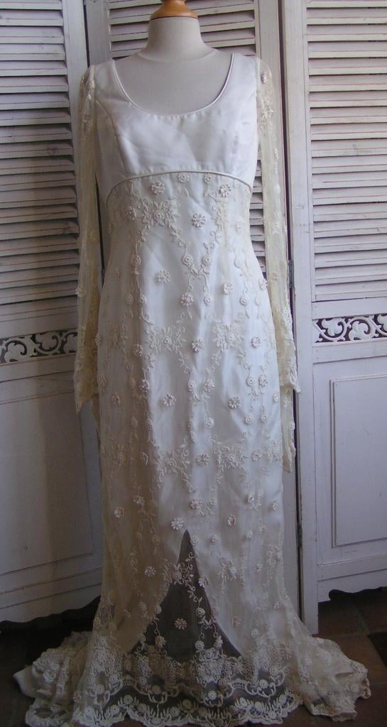 Droomtrouwjurk Ian Stuart maat 38 nr WW 92 gereserveerd  XXX, Kleding | Dames, Trouwjurk, Verzenden, Wit, Ian Stuart