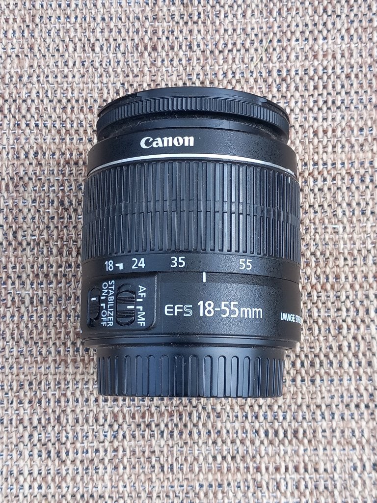 Canon EF-S 18 - 55 IS ll, Ophalen, Macrofunctie, Canon, Zo goed als nieuw