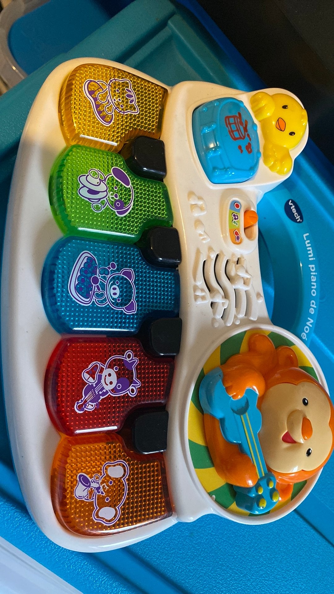 V tech piano, Kinderen en Baby's, Ophalen of Verzenden, Zo goed als nieuw, 6 maanden tot 2 jaar
