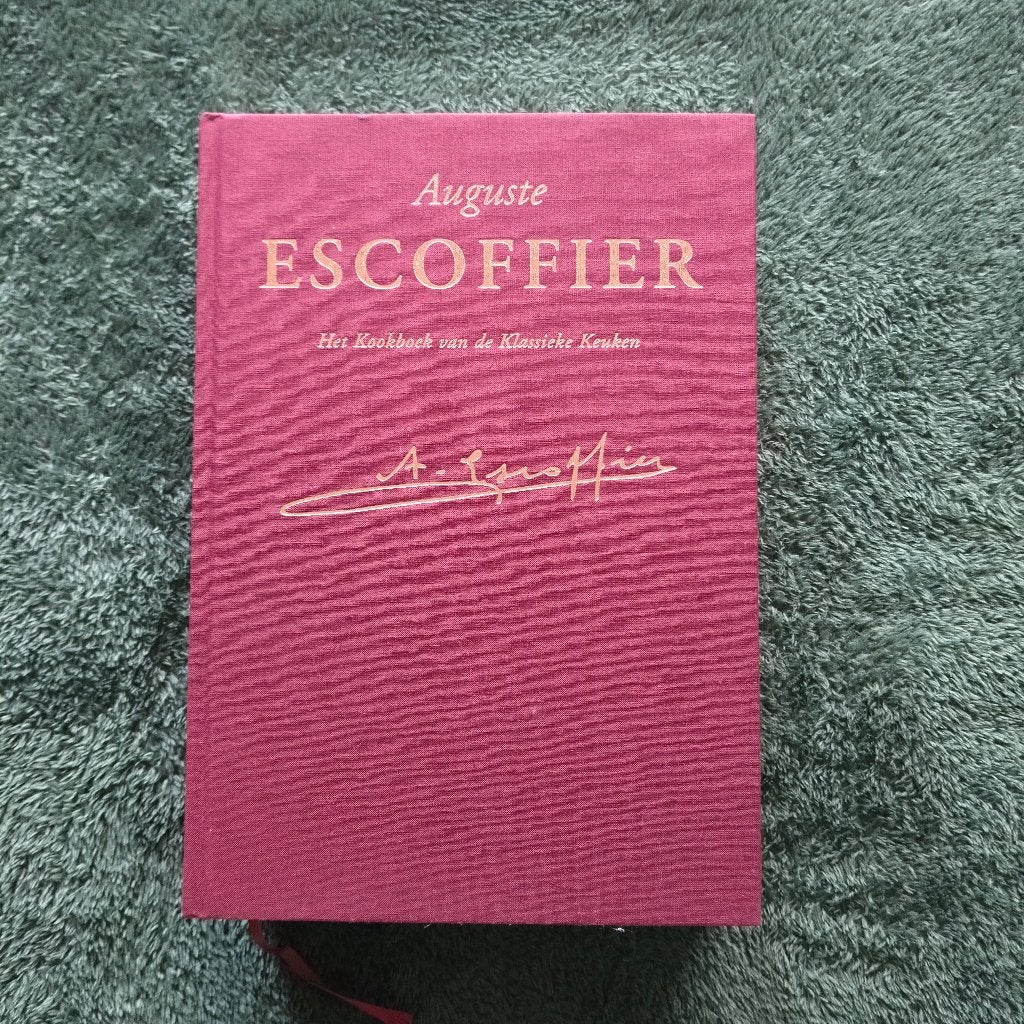 Escoffier Het Kookboek van de Klassieke Keuken, Boeken, Kookboeken, Ophalen, Tapas, Hapjes en Dim Sum, Zo goed als nieuw, Auguste Escoffier