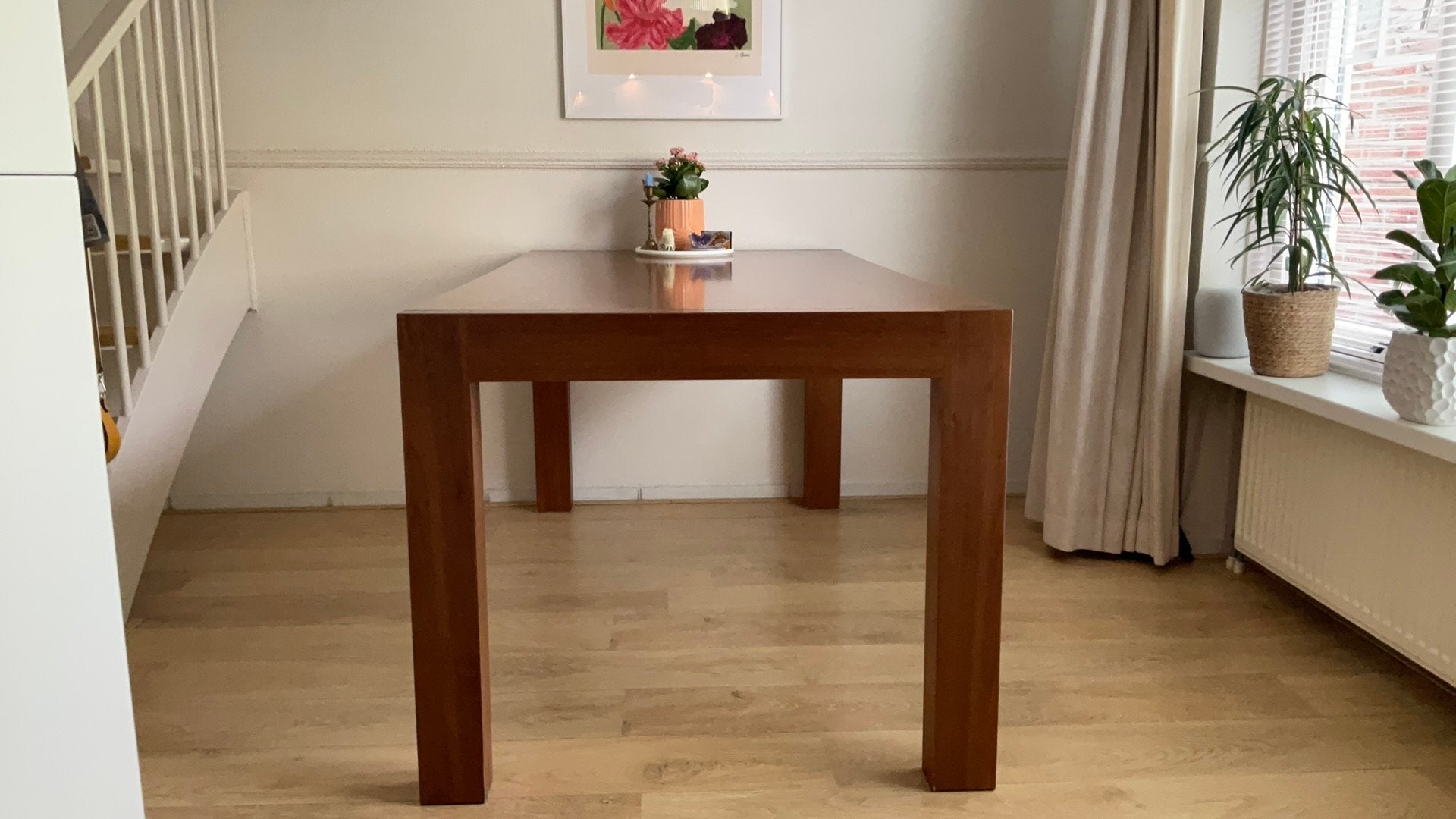 Eettafel gratis af te halen, Huis en Inrichting, Tafels | Eettafels, Gebruikt, 50 tot 100 cm, Vijf personen of meer, 150 tot 200 cm