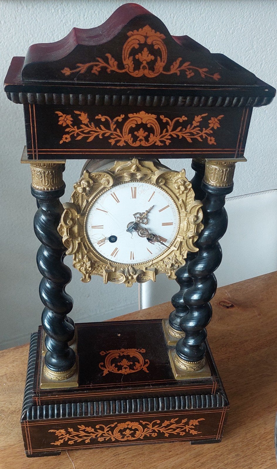 Kolompendule 19de eeuws, Antiek en Kunst, Antiek | Klokken, Ophalen