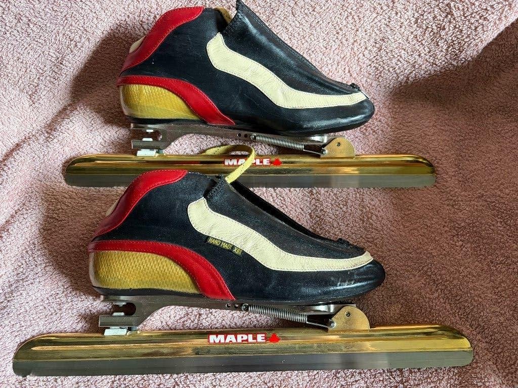 Viking Gold XBR mt 44 met Maple Comet Lazer., Ophalen of Verzenden, Zo goed als nieuw, Noren, Viking