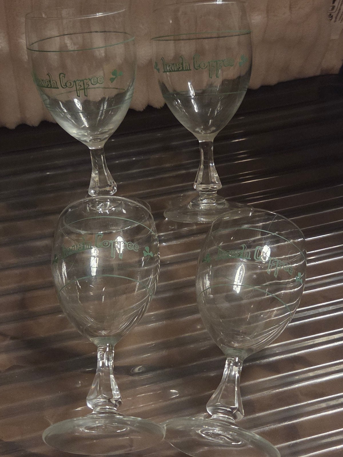 Set van 4 Irish Coffee glazen, Ophalen