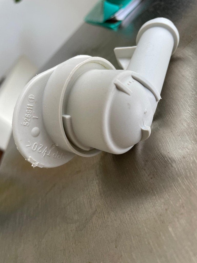 Miele terugslagventiel (NIEUW) 0526911 voor afwasmachine, Witgoed en Apparatuur, Onderdelen en Toebehoren, Ophalen of Verzenden
