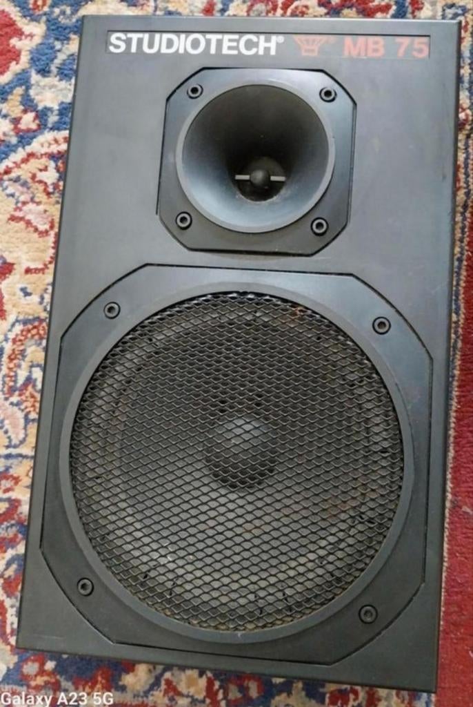 Opbouw autospeaker 1 stuks, zwart, Auto diversen, Autospeakers, Ophalen of Verzenden, Gebruikt