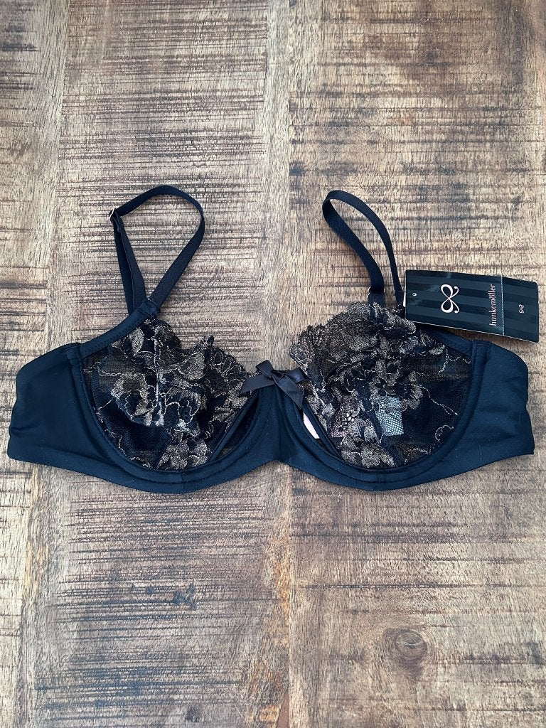 Hunkemöller Lexi Bh Zwart 75C, Hunkemöller, Ophalen of Verzenden, Zwart, BH