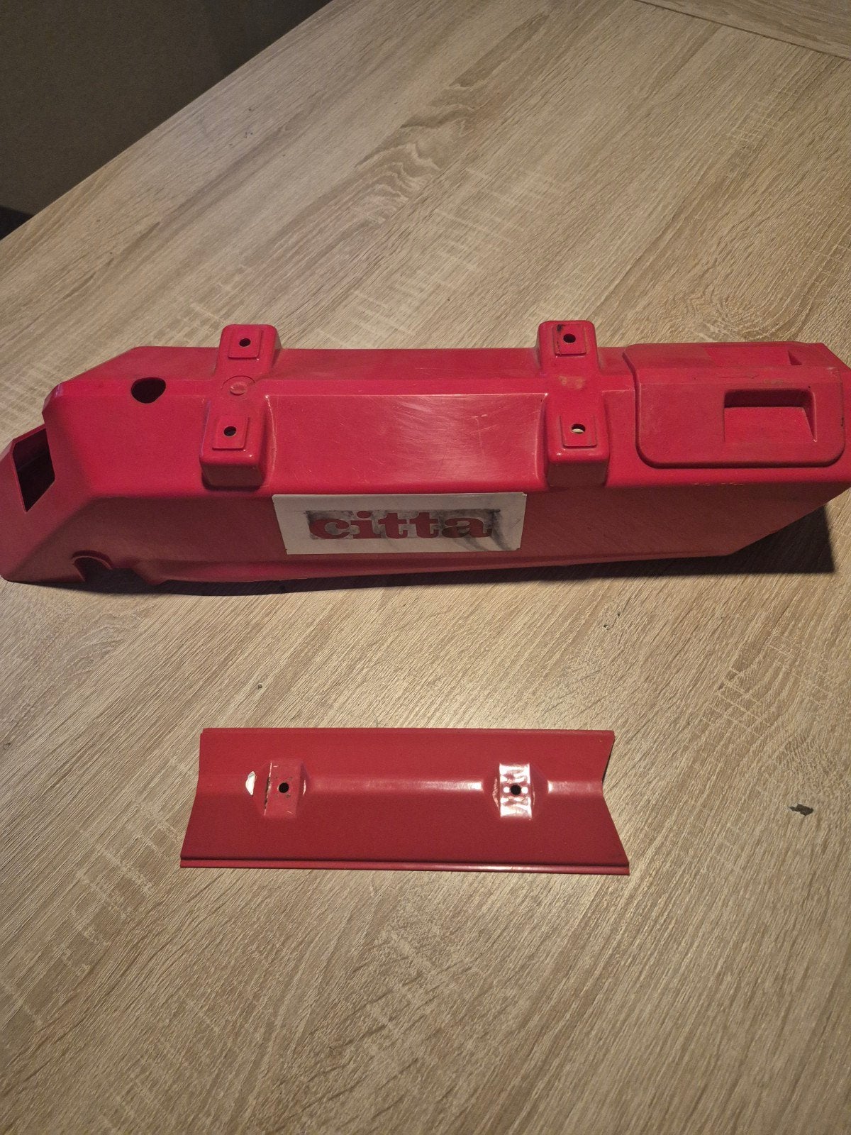 citta gilera orginele rode framecover kap kabbelgootkap rood, Ophalen of Verzenden, Zo goed als nieuw, Kap, Citta