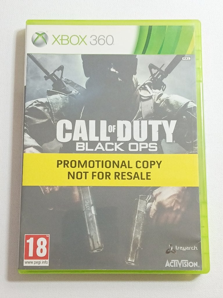 Call of Duty Black Ops - Xbox 360 - Not for resale - PAL, Gebruikt, Vanaf 18 jaar, Shooter, Microsoft
