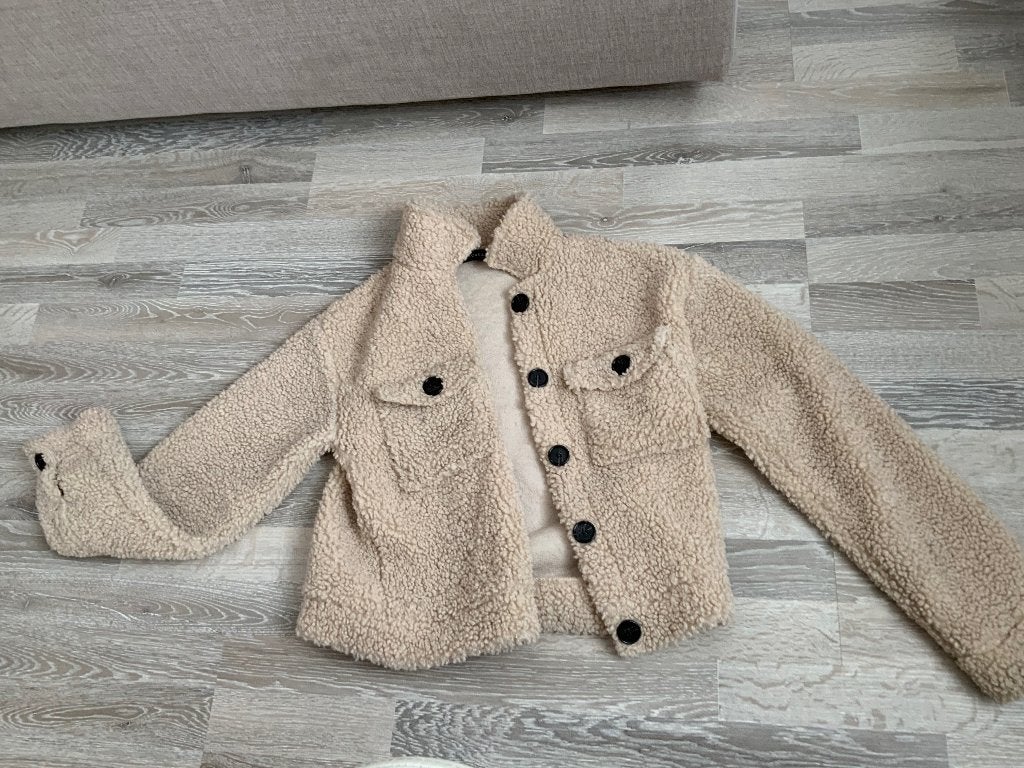teddy blazer met knopen, Kleding | Dames, Beige, Pescara, Ophalen of Verzenden, Zo goed als nieuw