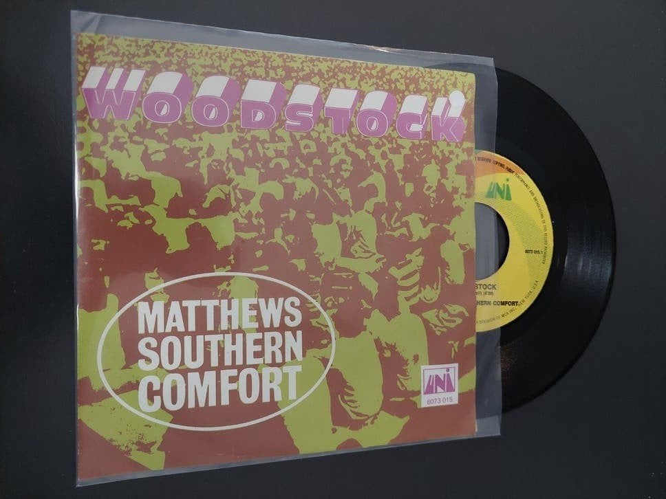 Matthews southern comfort woodstock, Ophalen of Verzenden, Gebruikt, 7 inch