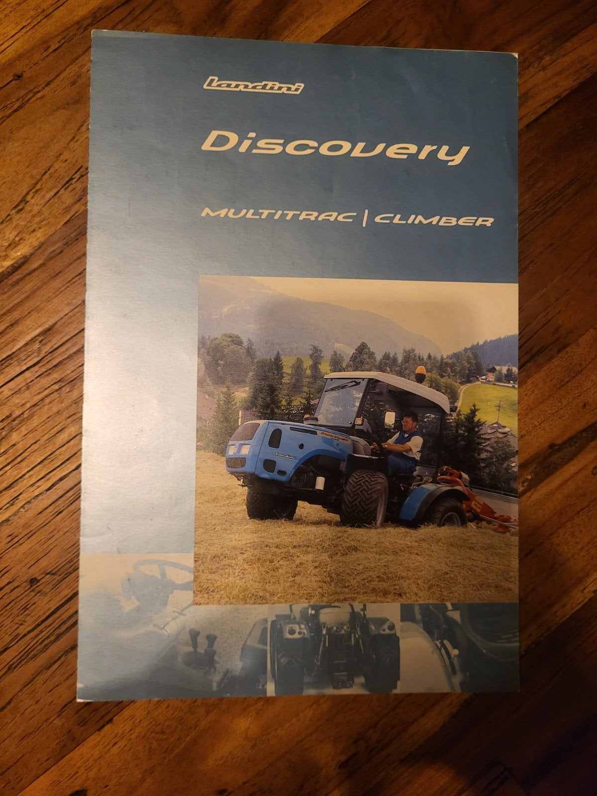 tractor folder Landini Discovery Multitrac Climber, Ophalen of Verzenden, Zo goed als nieuw