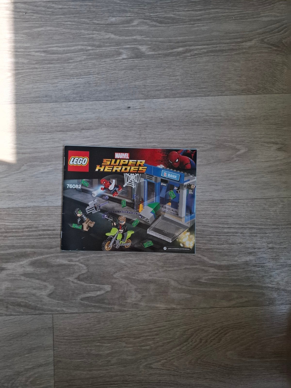LEGO Marvel Super Heroes 76082 Handleiding, Gebruikt, Marvel, Lego, Accessoire