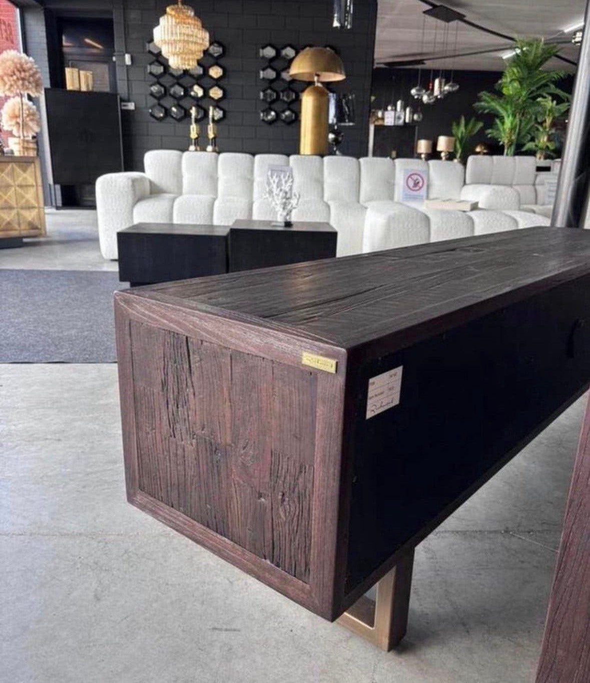 Tv meubel van richmond Interiors (model Cromford Mil), 150 tot 200 cm, Ophalen of Verzenden, Zo goed als nieuw, Minder dan 100 cm