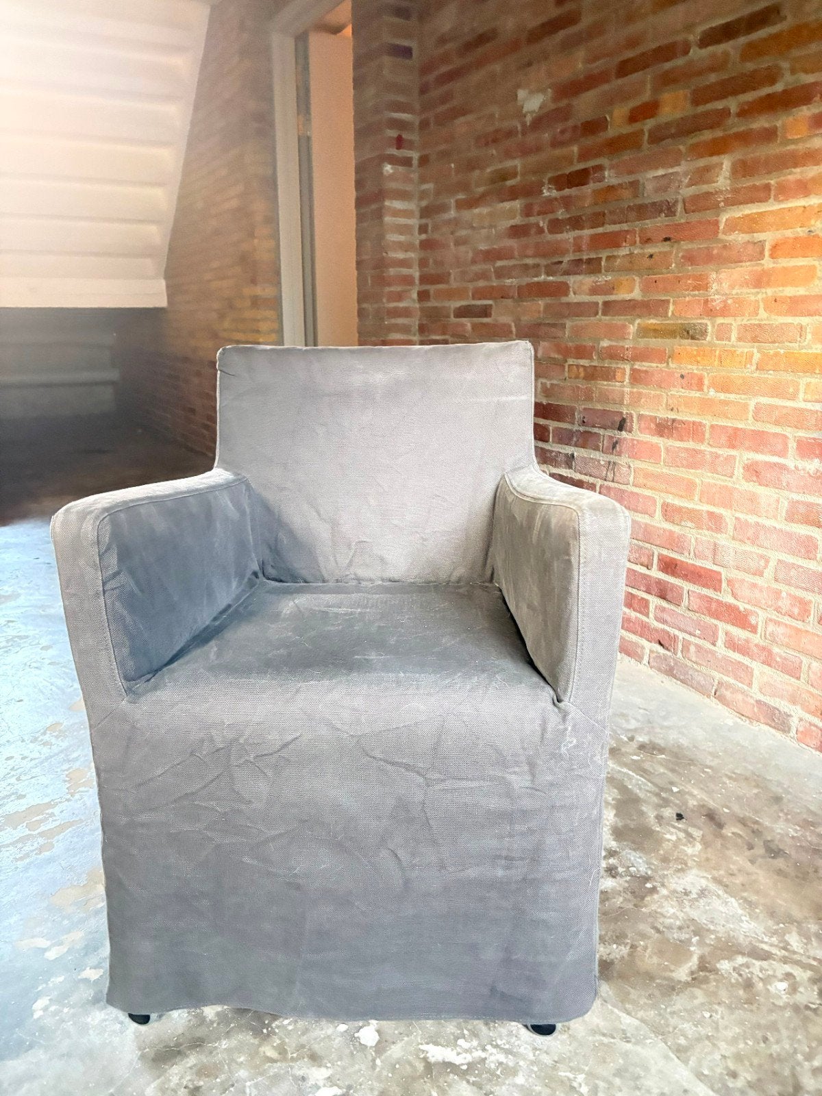 Eetkamerstoelen, Ophalen, Gebruikt, Grijs, Vijf, Zes of meer stoelen
