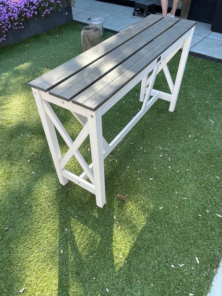 Te Koop: houten Sidetable, Ophalen, Gebruikt, 100 tot 150 cm, Overige houtsoorten