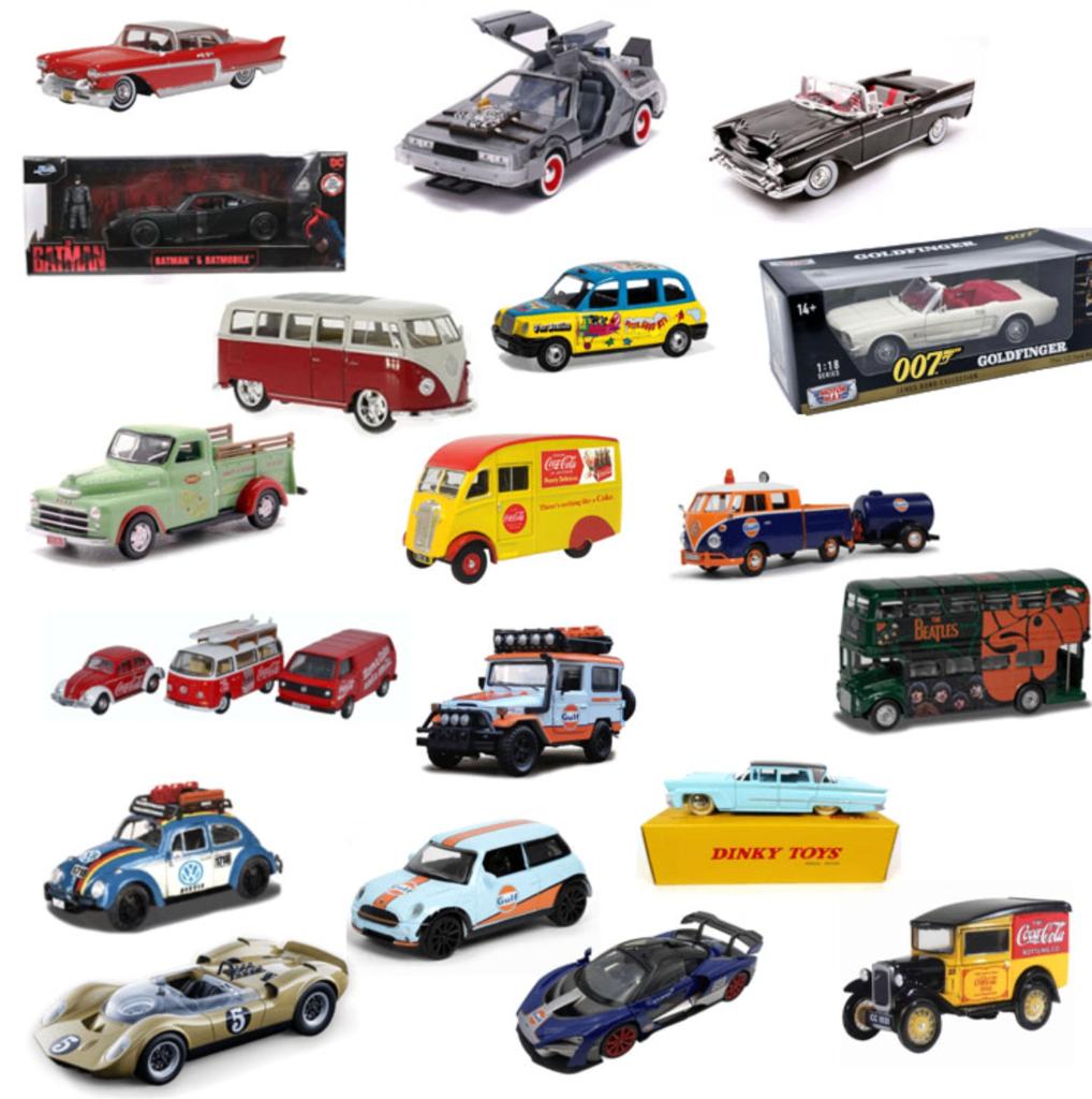 retro miniatuur auto's model die cast auto schaalmodellen, Ophalen of Verzenden, Nieuw, Auto, Overige merken