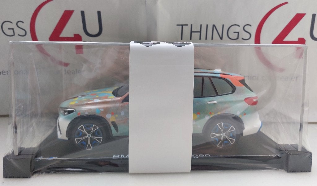 Spark 1:18 BMW iX5 Hydrogen Art Car Art Basel 2025 Alvaro, Ophalen of Verzenden, Nieuw, Auto, Overige merken