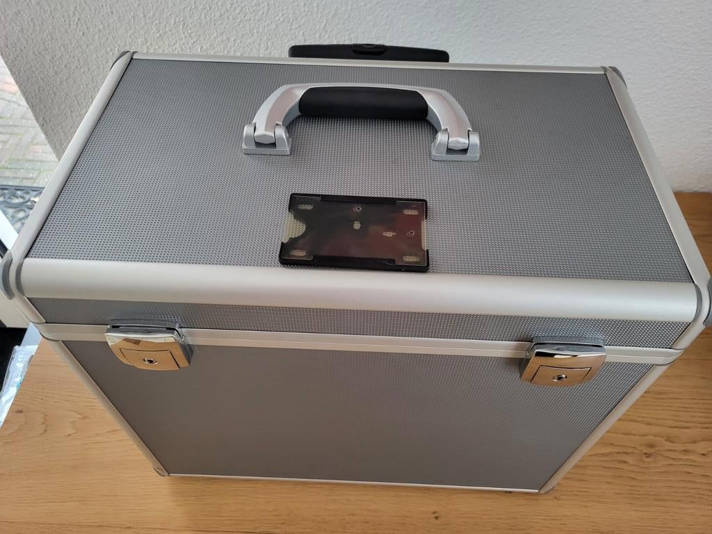 Ahrend documenten rolkoffer met interieur, Overige materialen, Wieltjes, Gebruikt, Minder dan 50 cm