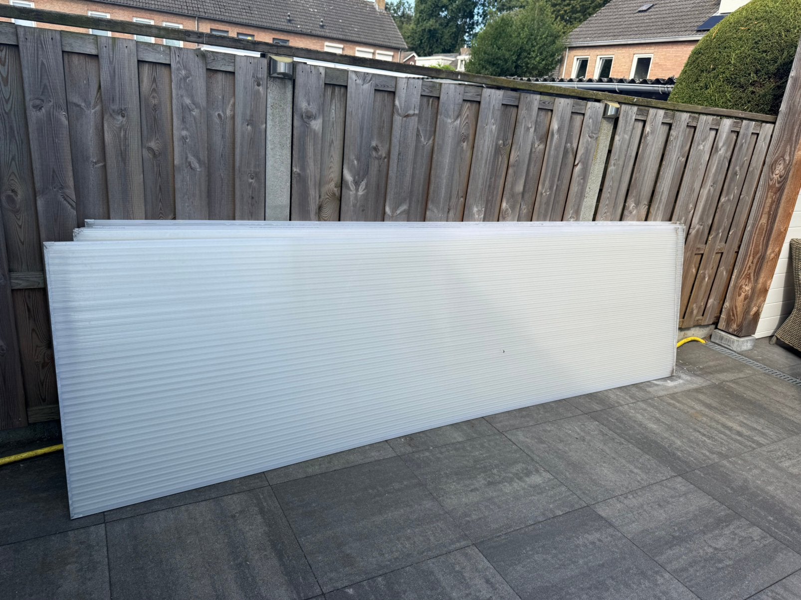 3x Polycarbonaat platen 3,5x98x16, Ophalen, Gebruikt, Overige materialen, Minder dan 20 mm