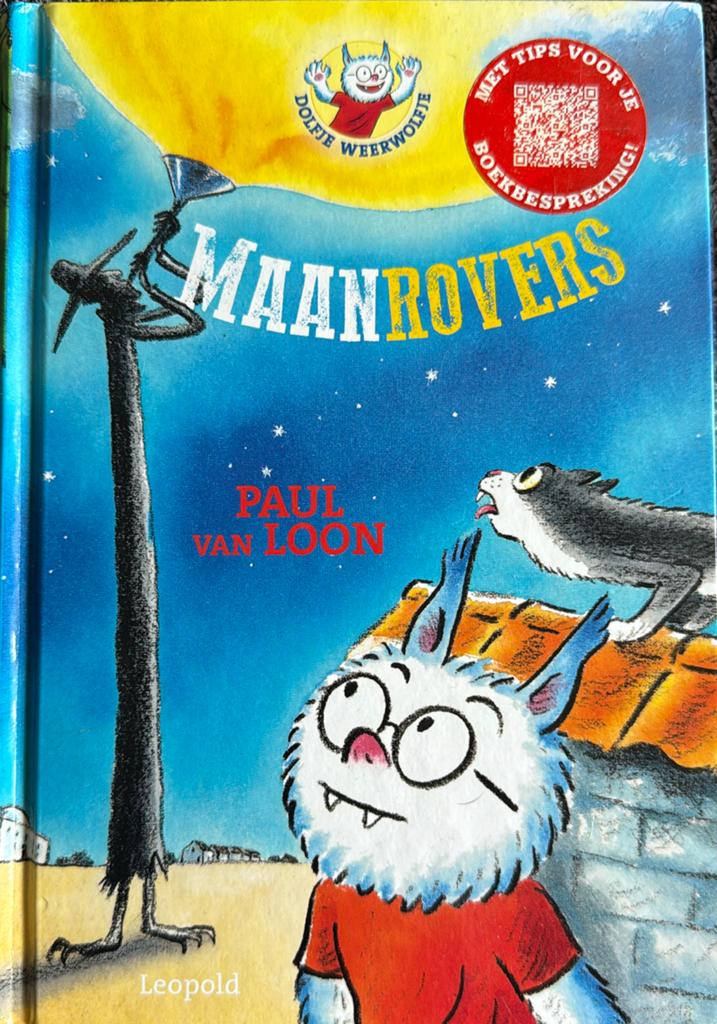 Dolfje Weerwolfje: Maanrovers - Paul van Loon, Boeken, Fictie algemeen, Paul van Loon, Ophalen of Verzenden, Zo goed als nieuw
