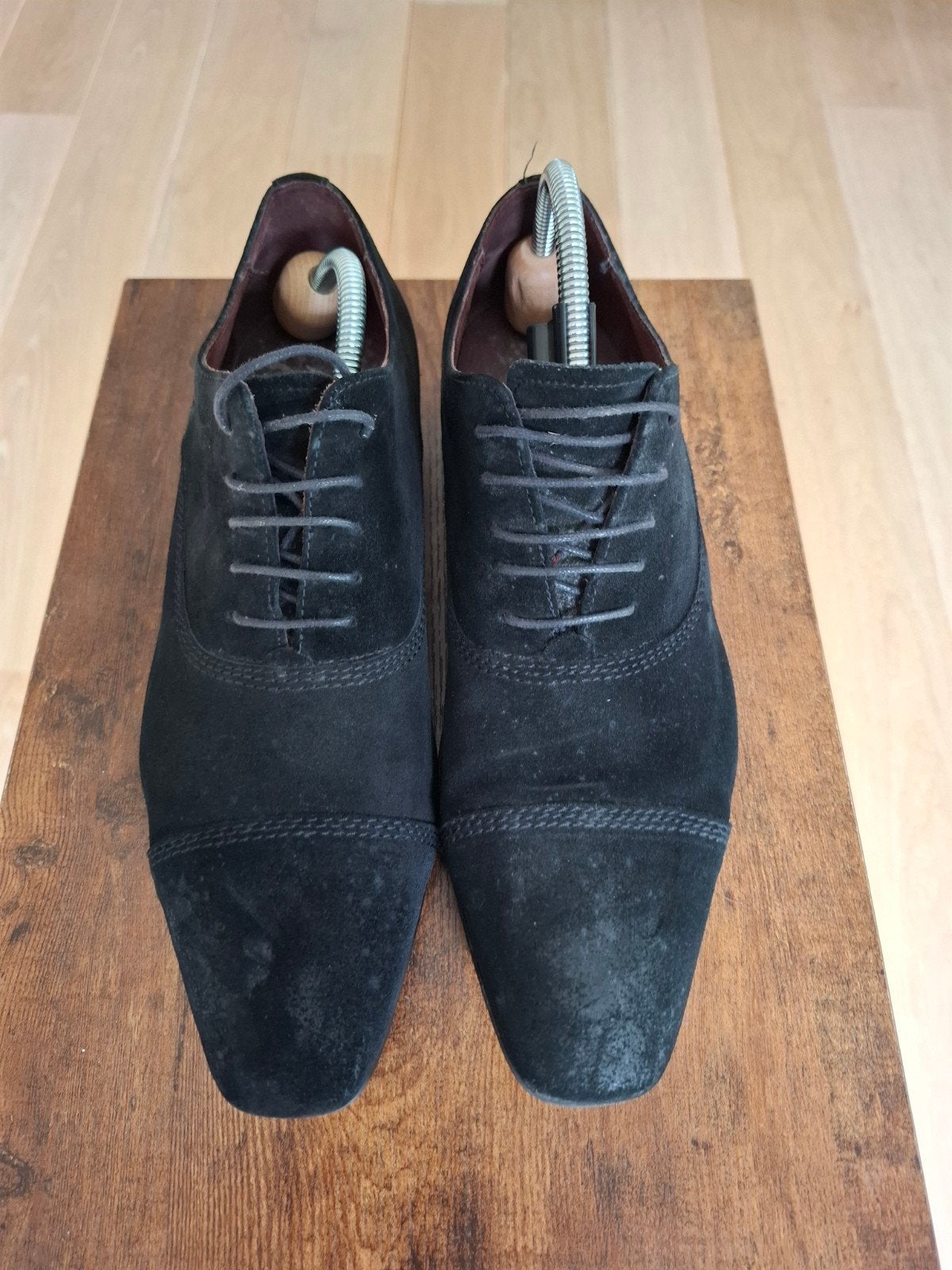 Alvaere suède veterschoenen met leren zool. Maat 43, Kleding | Heren, Schoenen, Zwart, Alvaere, Ophalen of Verzenden, Gedragen