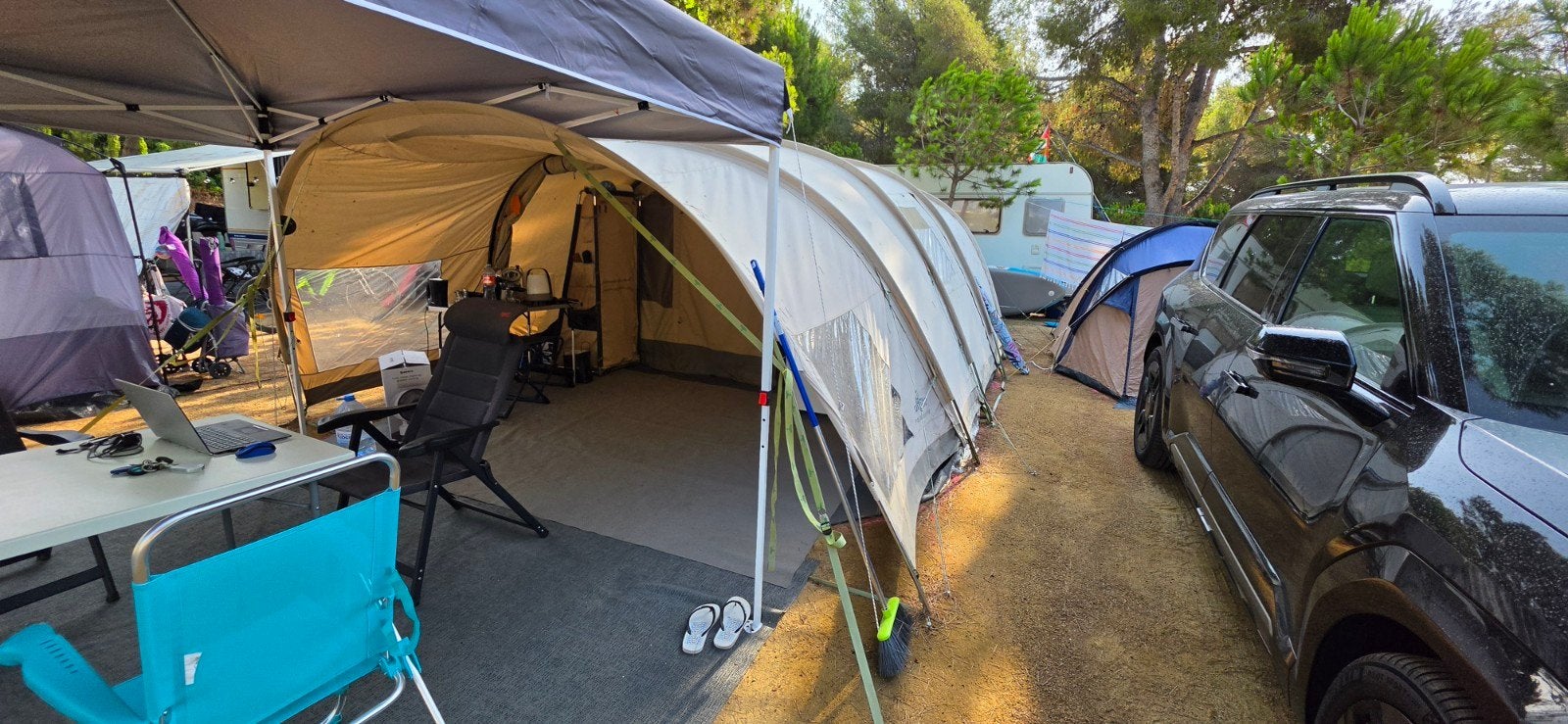 nomad tunnel tent, Ophalen, Tot en met 4