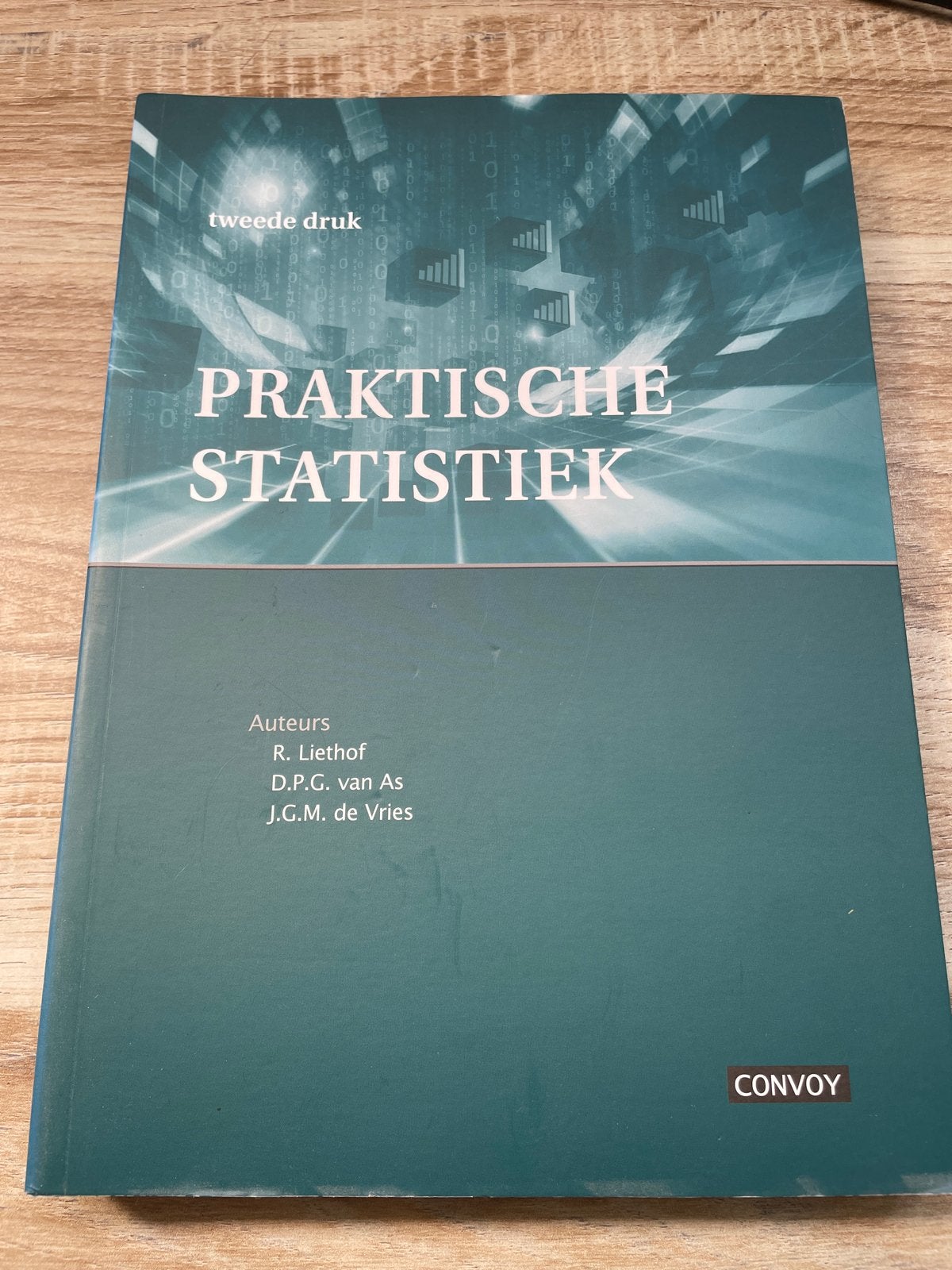 Praktische Statistiek - Tweede Druk, Verzenden, Gamma, Zo goed als nieuw, HBO