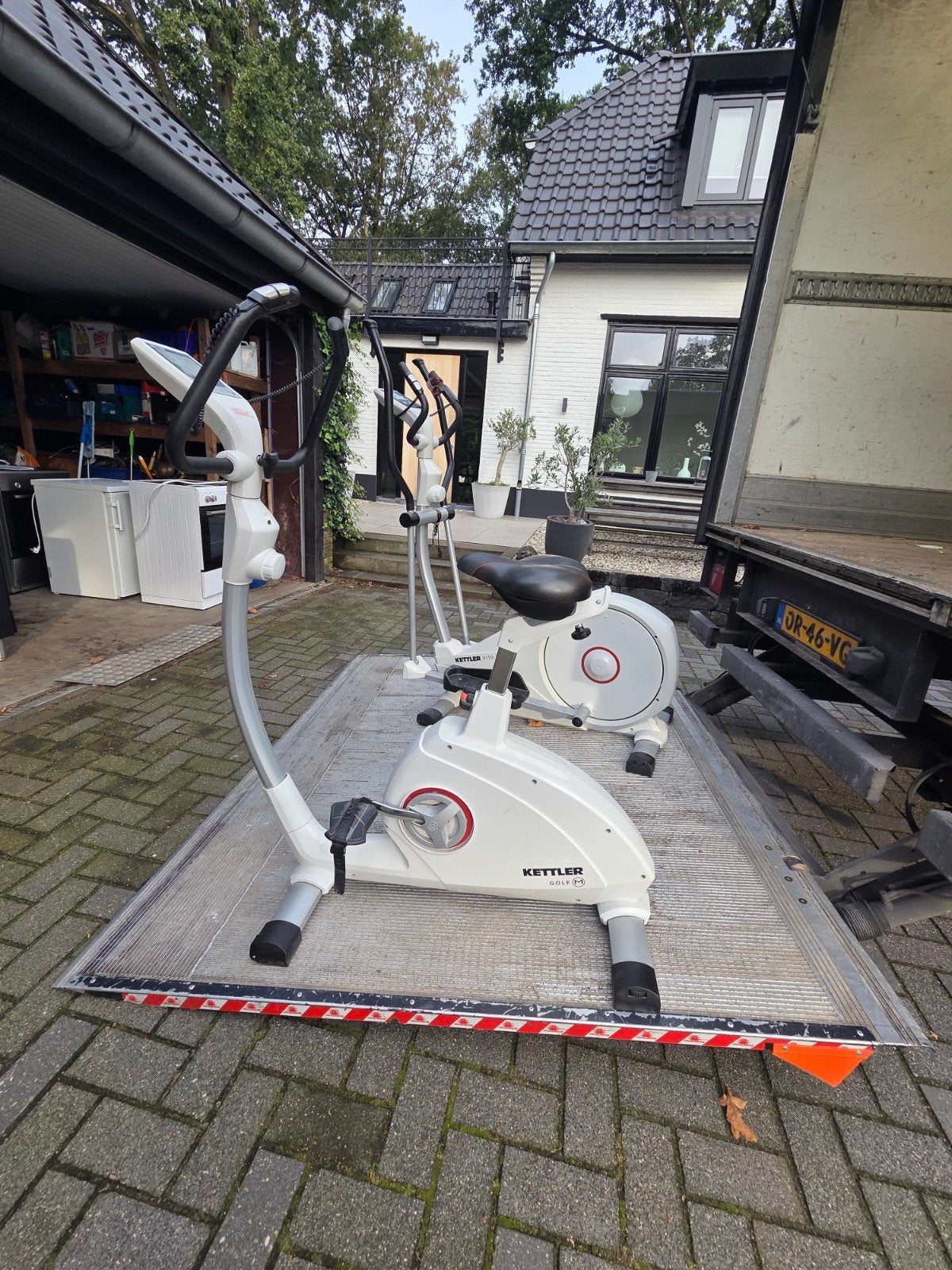 Kettler Vito M Crosstrainer & Golf M Hometrainer Set, Ophalen, Benen, Gebruikt, Crosstrainer