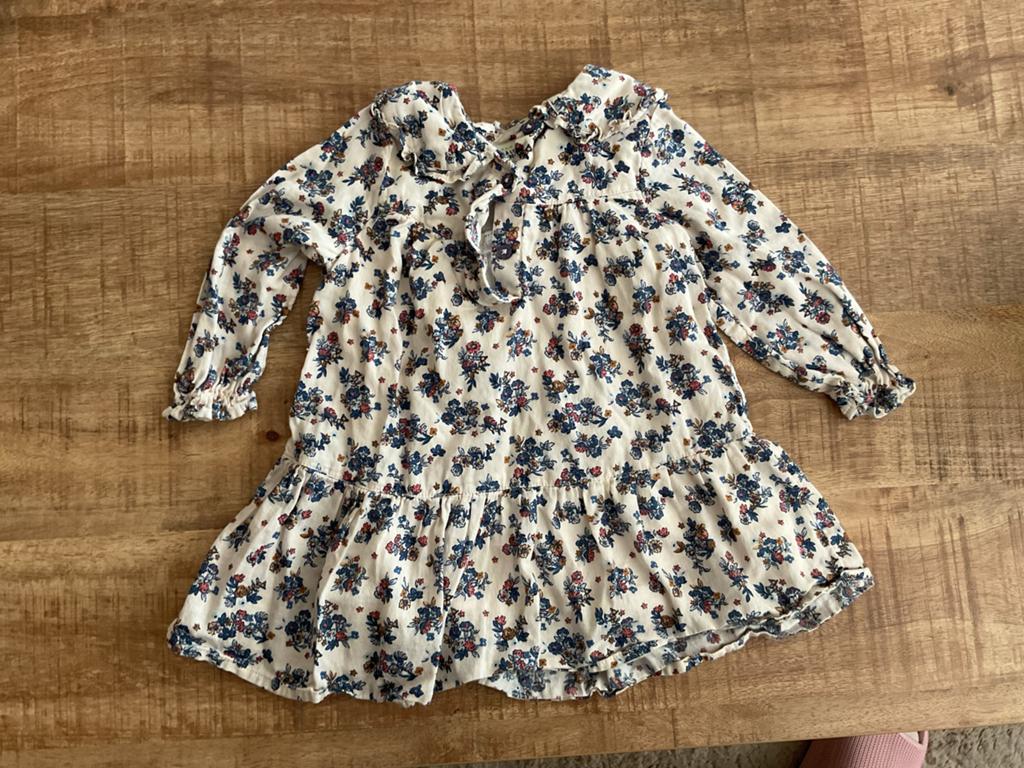 Tape à l'Oeil Jurkje met bloemenprint - 18 maanden, Kinderen en Baby's, Babykleding | Maat 80, Ophalen of Verzenden, Zo goed als nieuw
