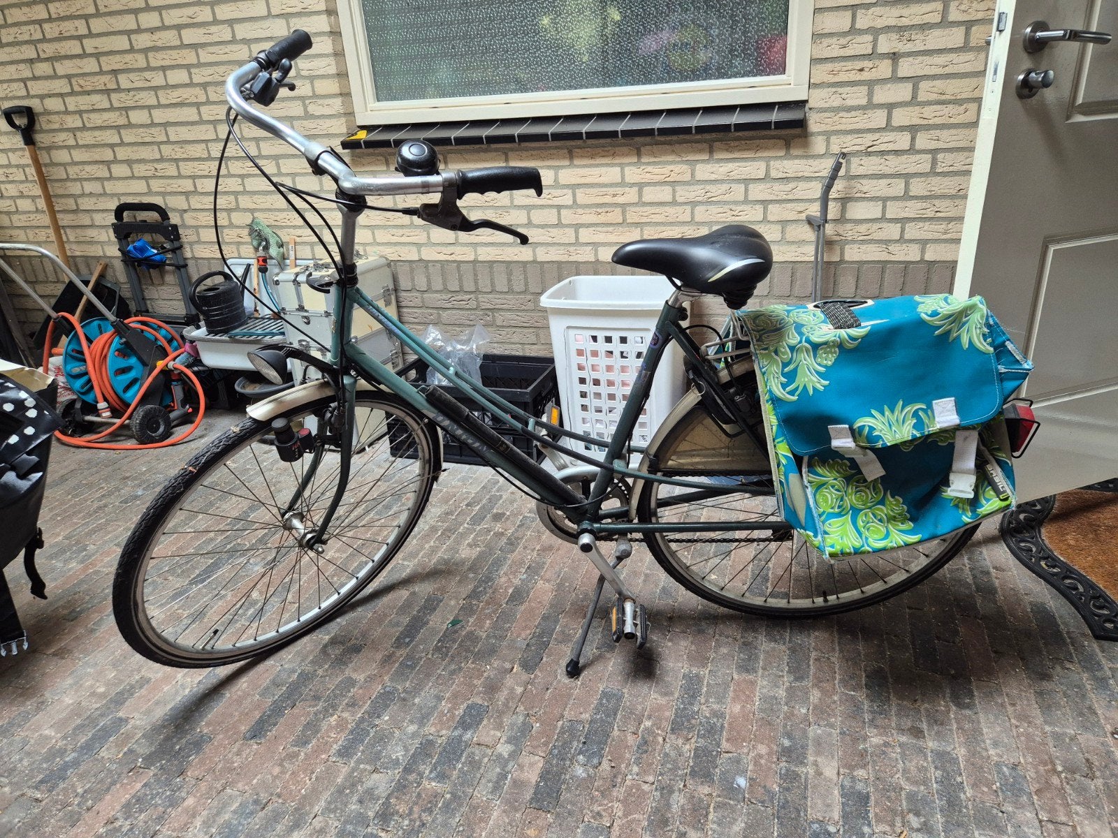 Union Antilope Damesfiets - Vintage (ca. 30 jaar oud), Fietsen en Brommers, Velgrem, Versnellingen, Ophalen, Overige merken