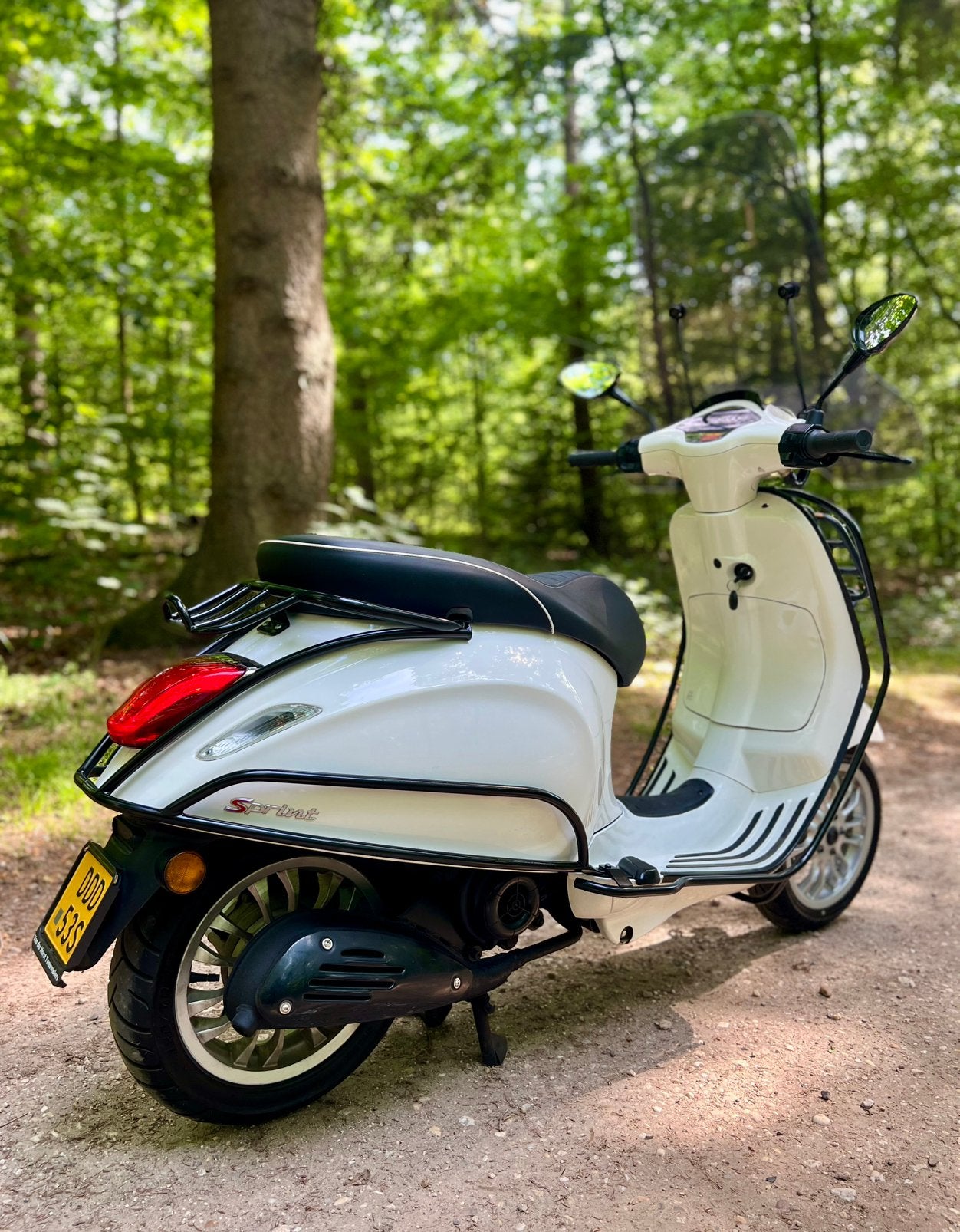 Vespa Sprint 50cc 2016 4T 2V | Full Option | Alarm | Brom!, Fietsen en Brommers, Scooters | Vespa, Ophalen, Gebruikt, Overige modellen