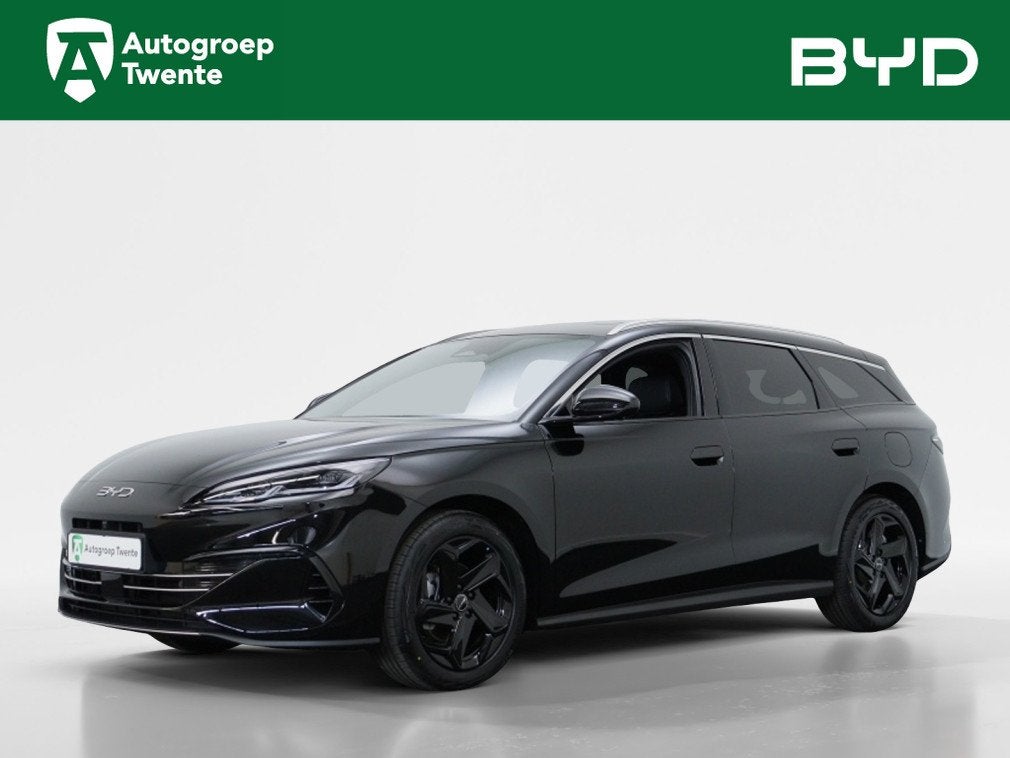 BYD SEAL 6 Touring 1.5 DM-i Comfort | Panoramadak | Private, Auto's, 1498 cc, 750 kg, 4 cilinders, Zwart