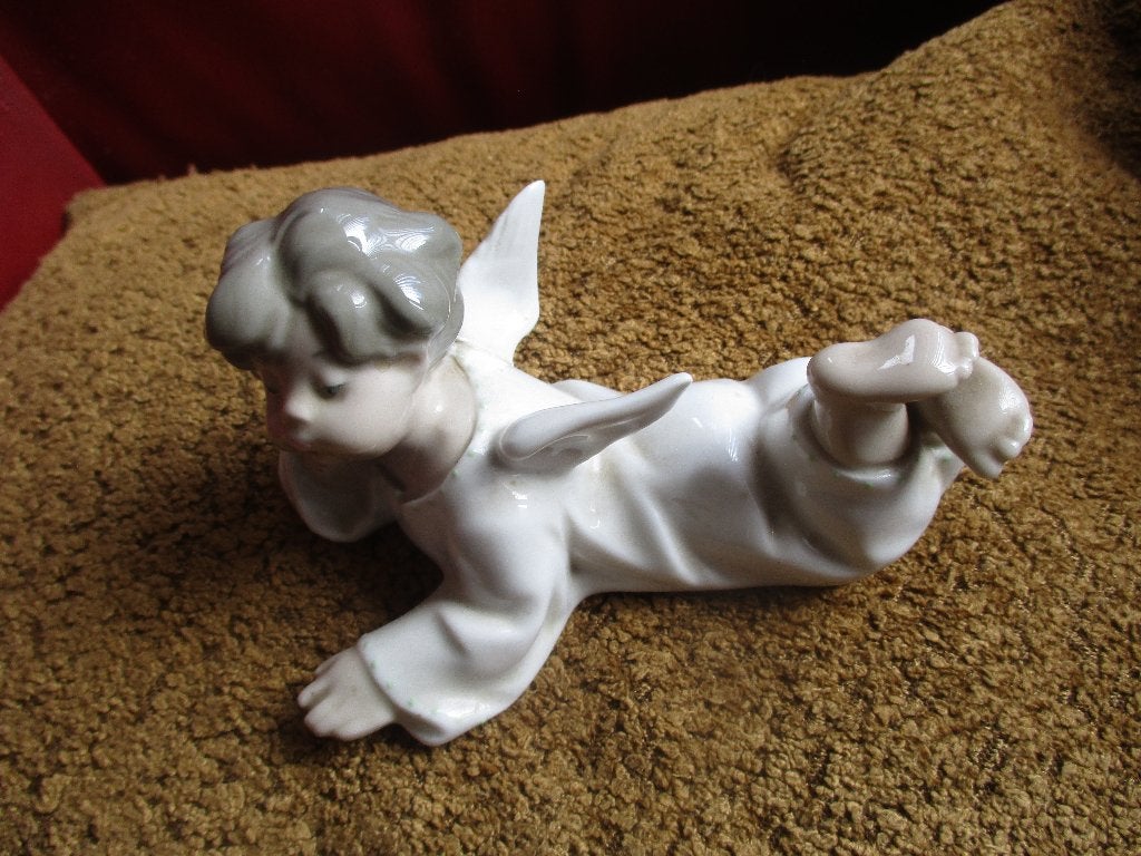 Lladro beeldje engel, Ophalen of Verzenden, Gebruikt, Fantasy