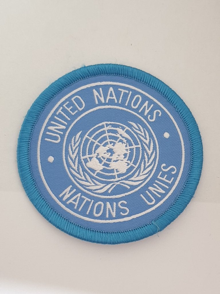 UN Peacekeeping missions police patch, Verzamelen, Ophalen of Verzenden, Amerika, Embleem of Badge