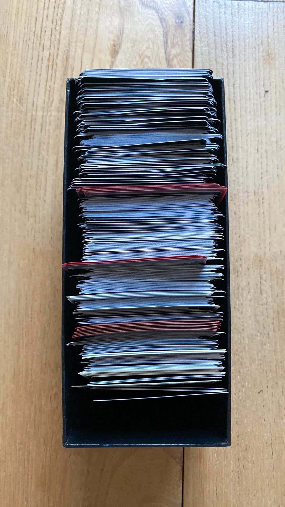 Stuk of 300 kaarten voor een beginner, Ophalen, Zo goed als nieuw, Meerdere kaarten