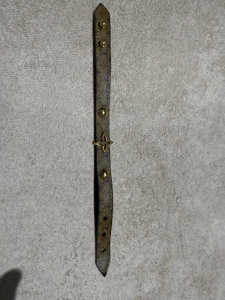 Louis Vuitton Armband Bruin - Elegant en Tijdloos, Ophalen of Verzenden, Gebruikt, Sieraad